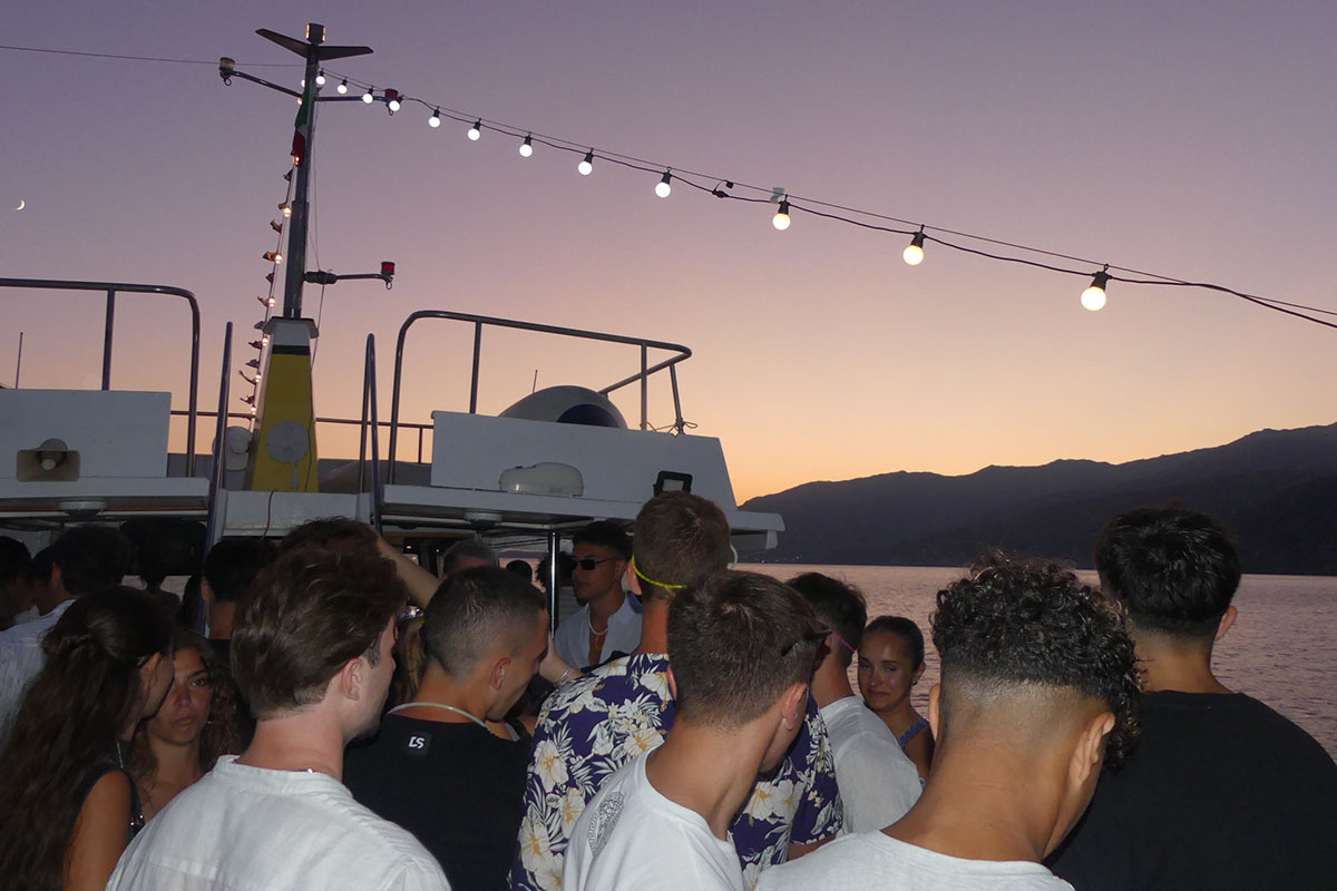 DJ Set al tramonto